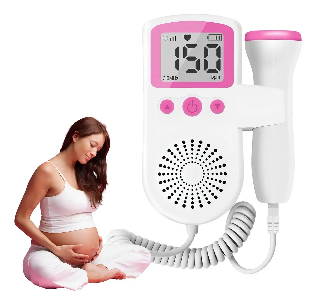 Monitor Doppler Fetal Portátil Bebe